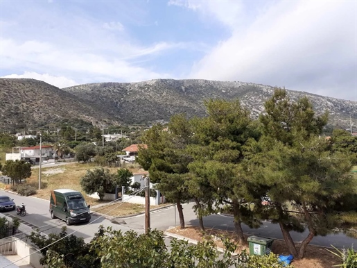 Plot with an old house for sale in Ano Glyfada. Unobstructed view.