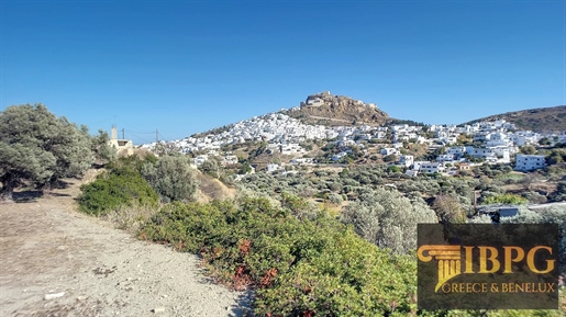 מגרש של 4.000 מ"ר עם בתי אבן מסורתיים ישנים באזור Atspas של האי Skyros