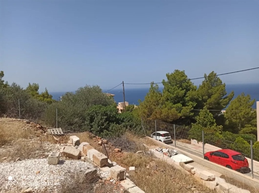 Amazing plot 1.430 sq.m for sale in Saronida with sea view