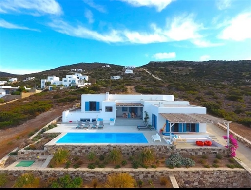 Villa paradisiaque à Antiparos avec piscine privée et vue incroyable
