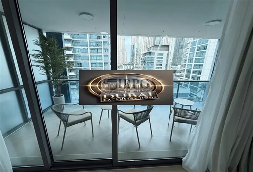 Luxury 4-Bedroom + Maid Duplex with Private Jacuzzi, Sauna & Marina View – Fully Furnished & Smart R