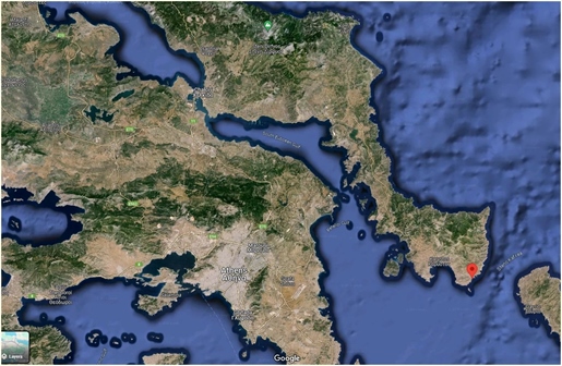 Perceel van 22800m² in Kastri Evia.