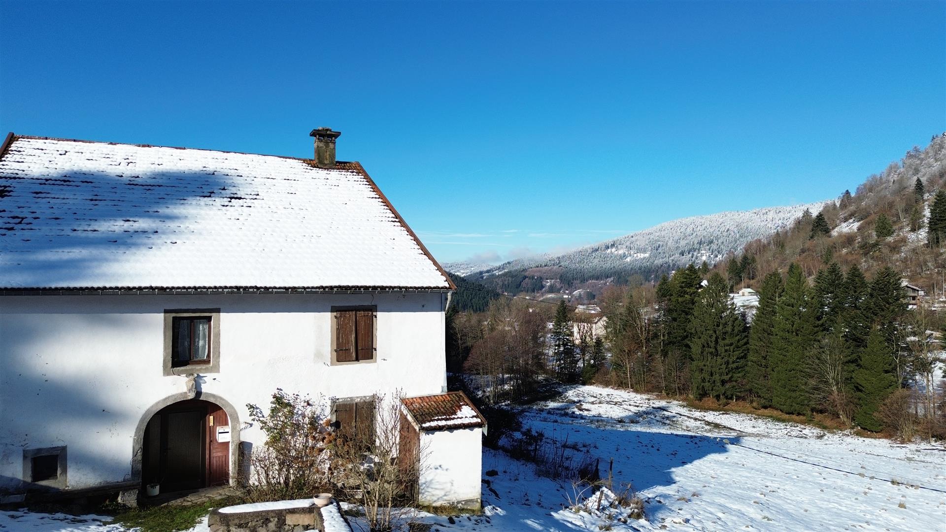 (Hautes-Vosges) Ventron - Authentieke bergboerderij - Landelijke charme en uitgestrekt perceel van 