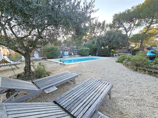House type 4, swimming pool on 2245m² of land in Puget (84360)