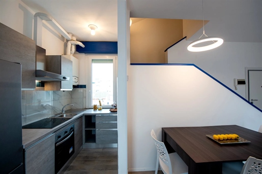 Penthouse with sea view in the center of Cattolica