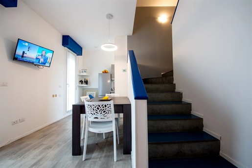Penthouse with sea view in the center of Cattolica