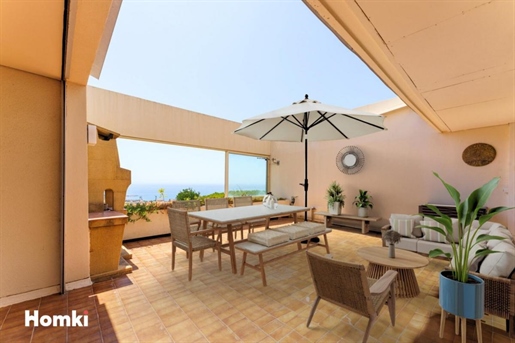For sale! Apartment F4, panoramic sea view!! 114m2 in Bandol 83150, Residence "Les Katikias"