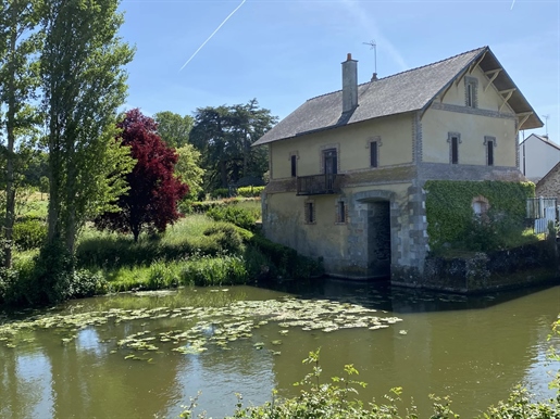 Encantador molino restaurado en Anjou