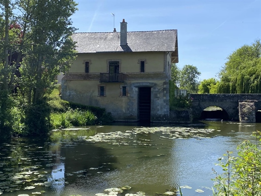 Encantador molino restaurado en Anjou