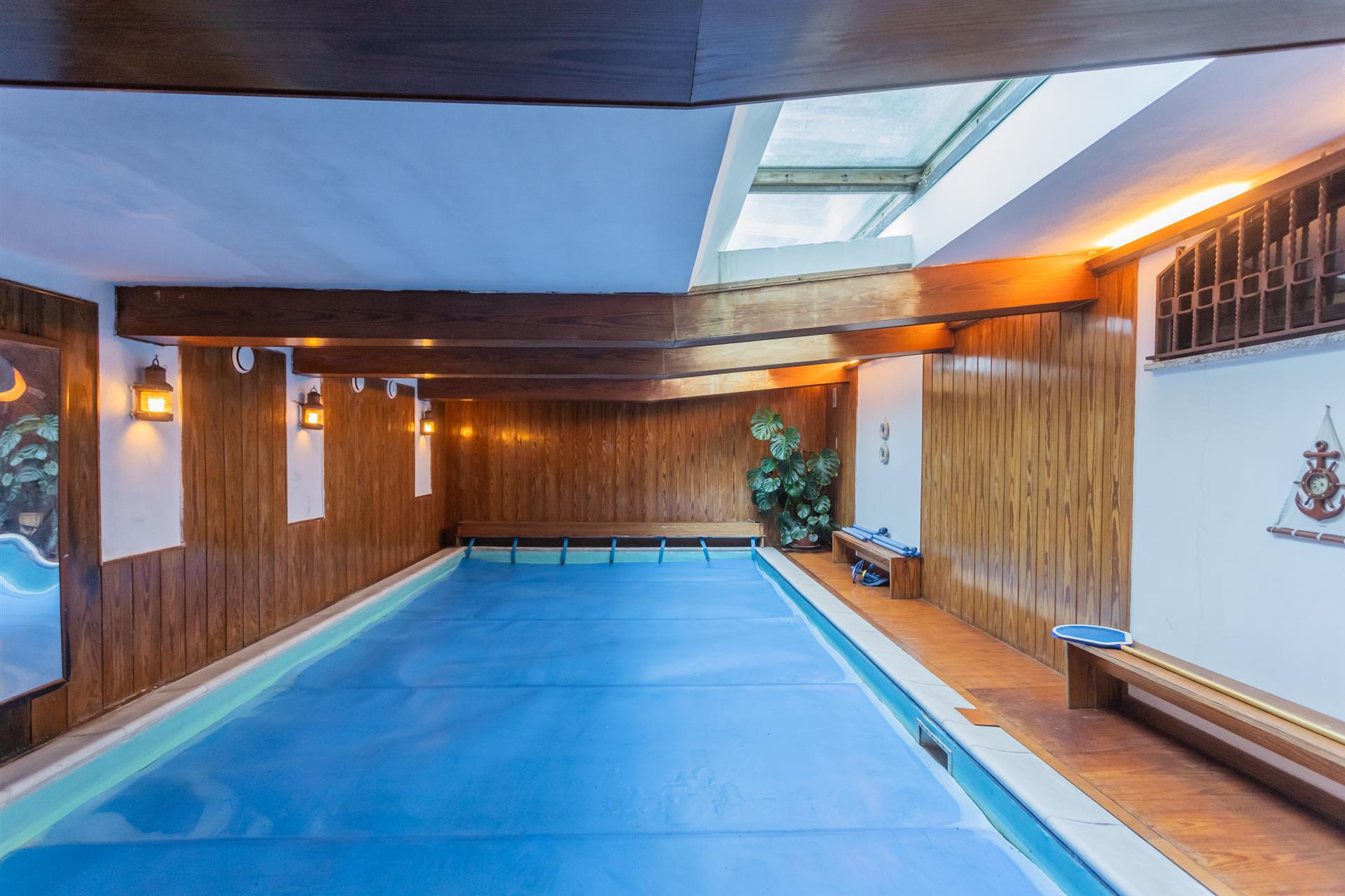 Wonderful 70's design property with private pool and cinema