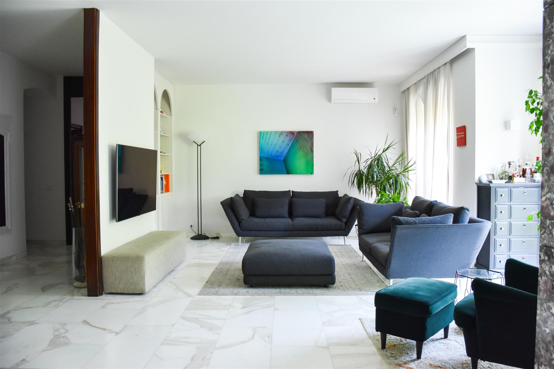 Design appartement met privé terras in Milaan