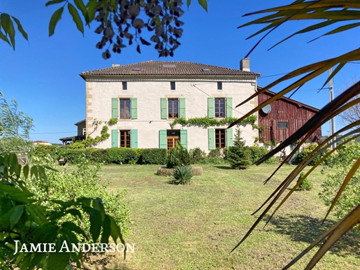 Large Renovated Girondine House with Outbuildings - 33190 Bourdelles