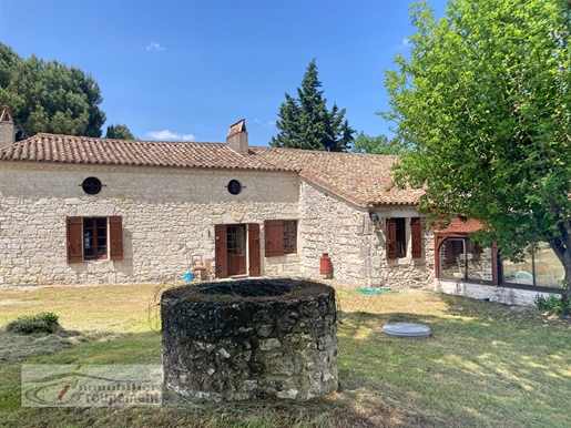 Antigua granja del siglo Xvii con casa rural, piscina, dos hectáreas y viñedos - 24240 Gageac Roulli