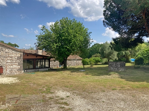 Antigua granja del siglo Xvii con casa rural, piscina, dos hectáreas y viñedos - 24240 Gageac Roulli