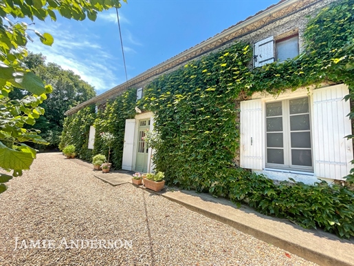 Magnifique Maison de Campagne avec Maison D'amis et Piscine - 33350 Sainte Radegonde