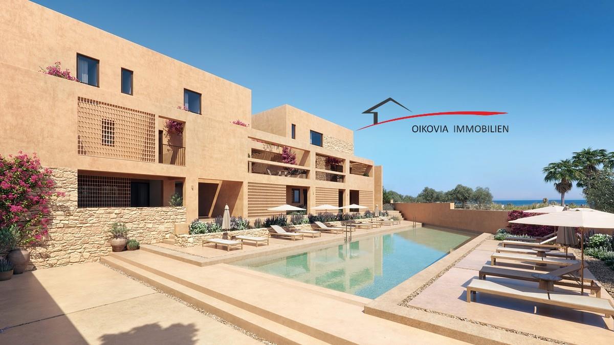 Luxury apartment in a newly built beach complex, Maleme Chania - 54 sqm