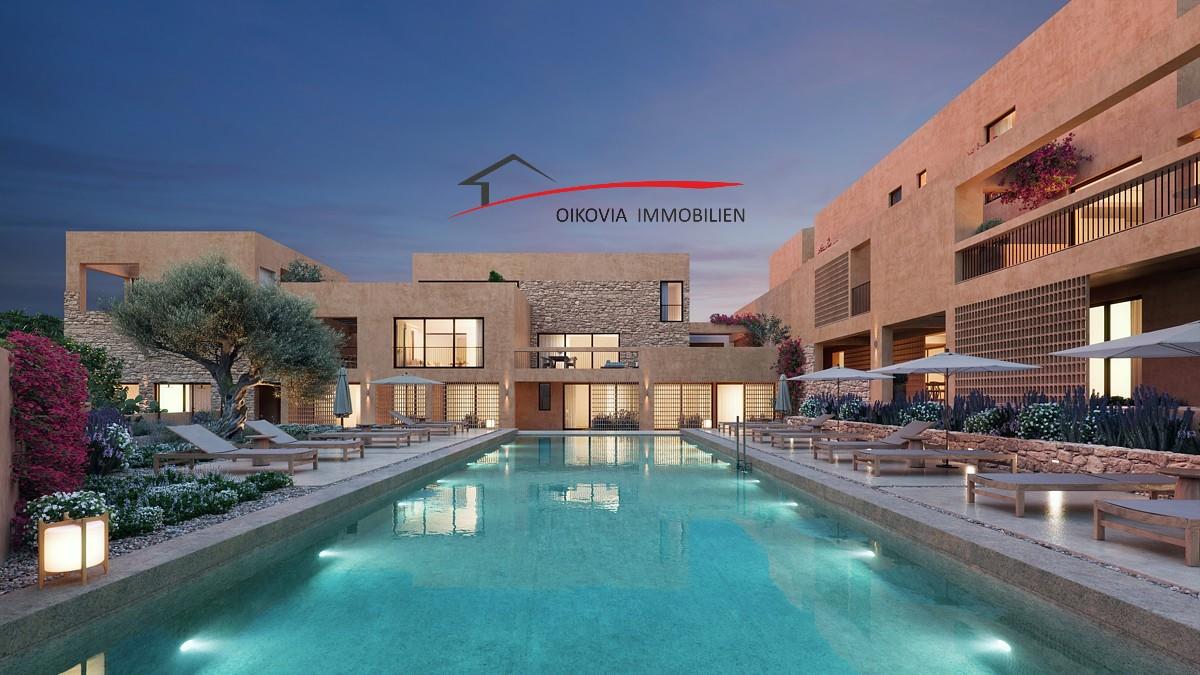 Luxe appartement in een nieuw gebouwd strandcomplex, Maleme Chania - 54 m²