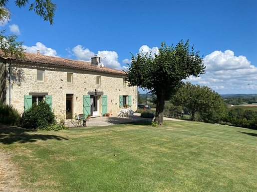Location, location, location, this charming stone farmhouse has it all. Not only is the property sit