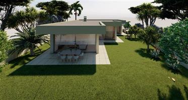 Neue 3-Zimmer-Villa mit 3 Suiten im Bau in Porto Santo