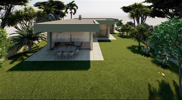 Nieuwe 3 slaapkamer villa met 3 suites in aanbouw in Porto Santo