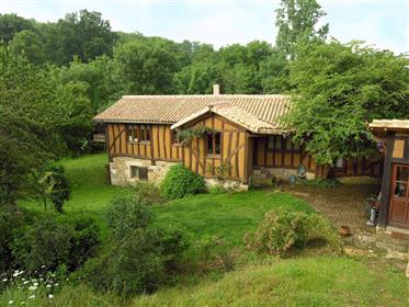 For sale half-timbered house