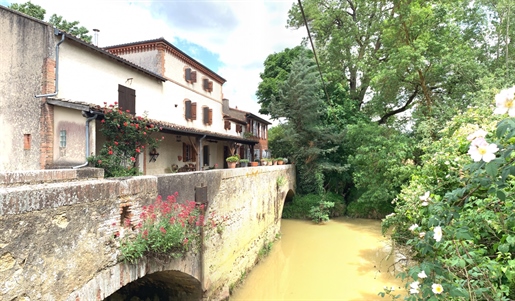 Renovated mill of the nineteenth century on 1.2 ha