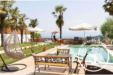 Elegante villa te koop, privé zwembad en volledig gemeubileerd!!