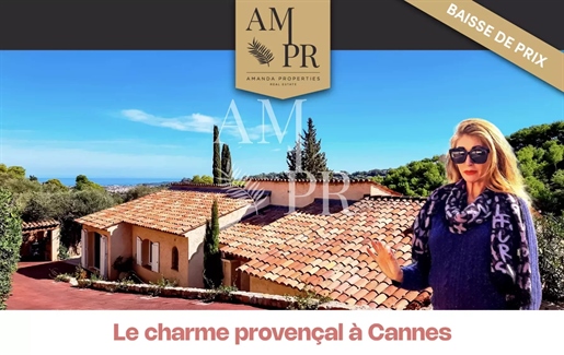 Exklusivität: Charmante einstöckige provenzalische Villa mit Panoramablick
