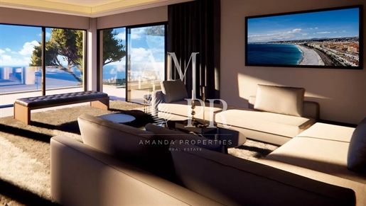 Contemporary 5-room villa with enchanting sea view