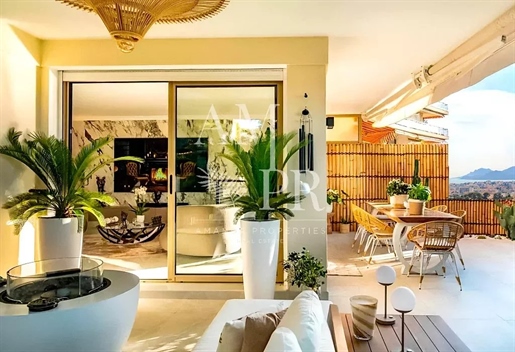 Prächtige Wohnung auf einen Blick Meer - 3 Zimmer Luxus Cannet Wohnanlage