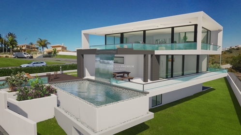 Fantastic Contemporary Villa T3 With Sea View, Porto De Mós, Lagos