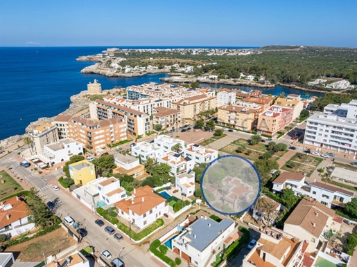 Parcela para 4 viviendas cerca del Paseo Marítimo de Ciutadella