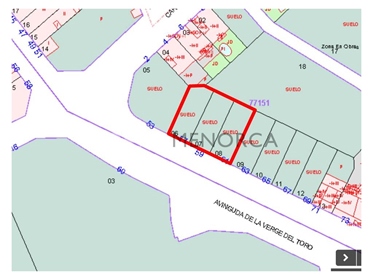 Detached plots for development of housing units in Alaior