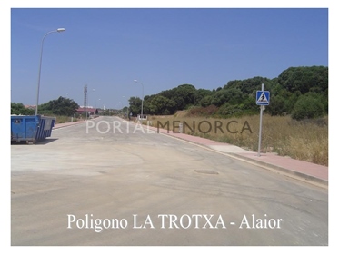 Industrial plot in Alayor, Menorca.