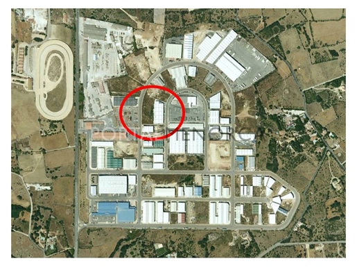 Industrial plot on the Sant Lluís Industrial Estate in Menorca,