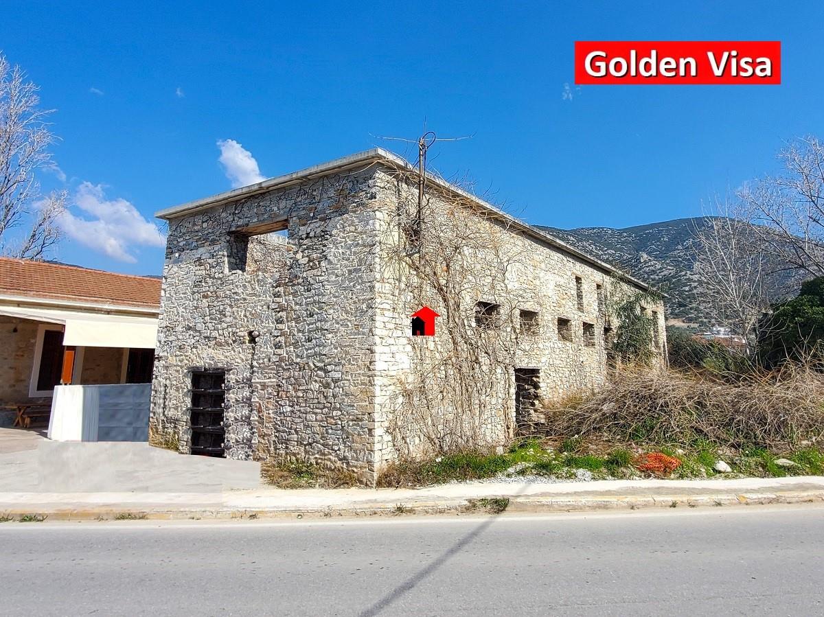 For Sale Old Stone Building In Agria Pelion