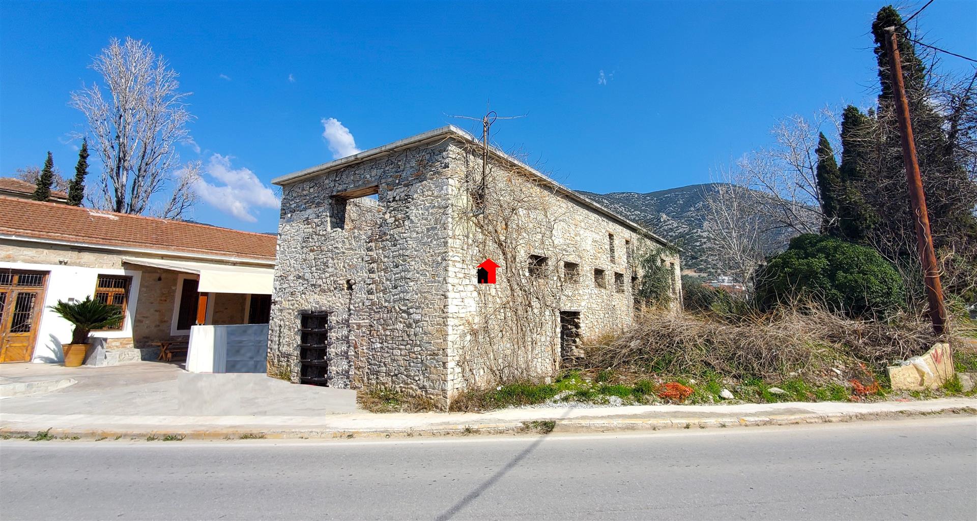 For Sale Old Stone Building In Agria Pelion
