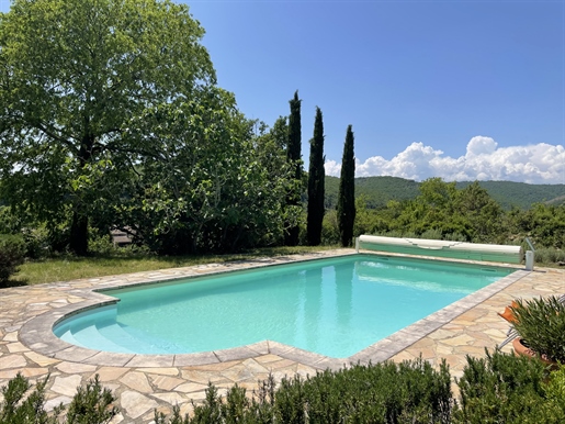Magnificent stone farmhouse with gîte and swimming pool Near Saint Maurice d'Ibie