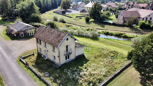 Sale of old train station to renovate, 4 rooms, 120 m2 approx, land 18.06 ares Ternuay-Melay Saint-H