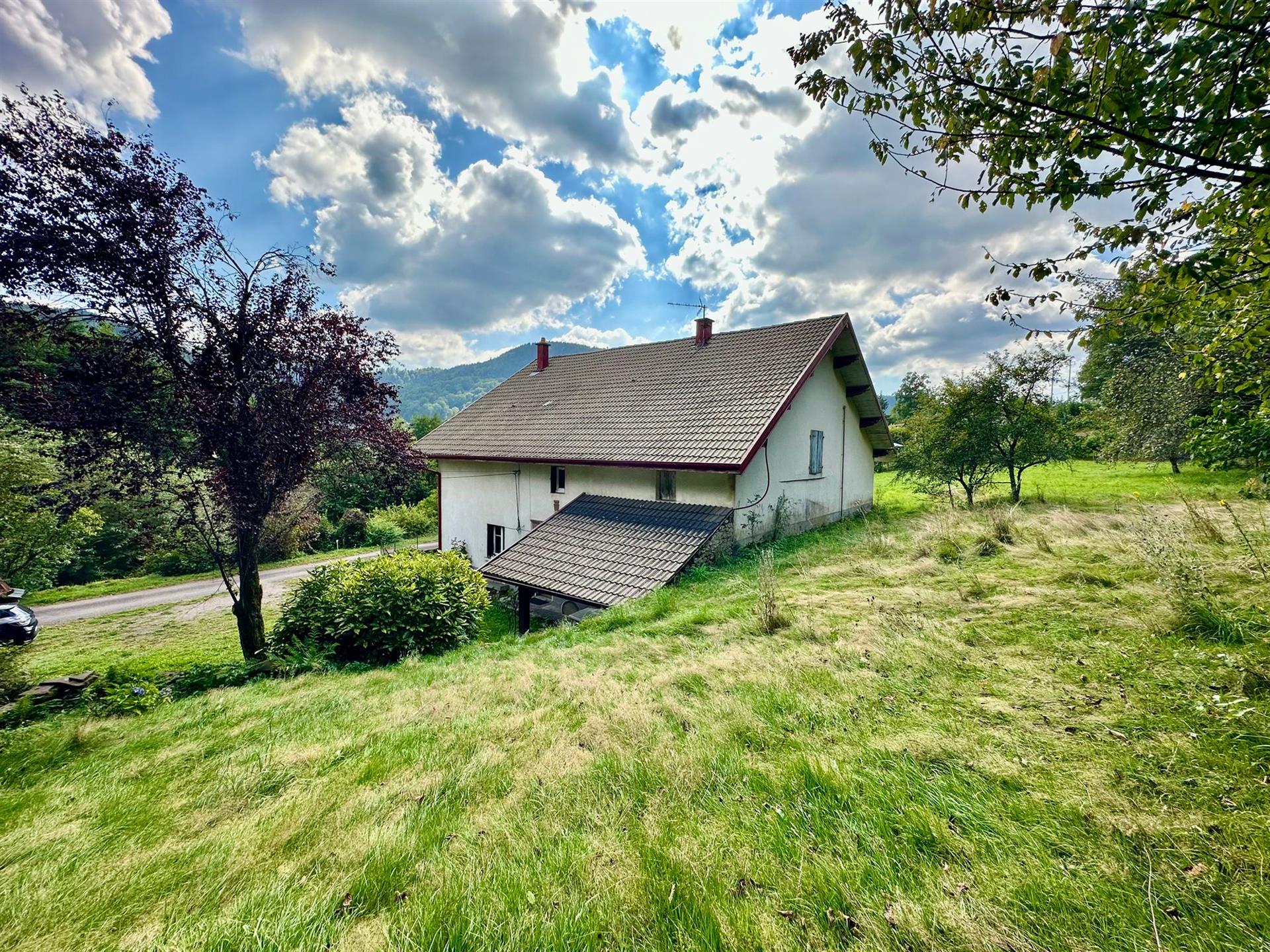 For sale old farmhouse of approximately 147 m2 of living space with outbuildings, on 5270 m2 of land