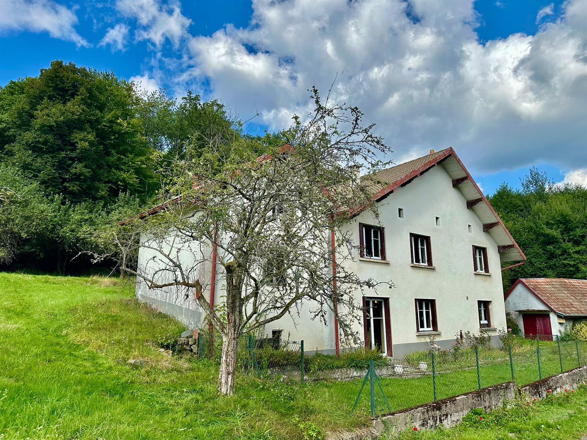 For sale old farmhouse of approximately 147 m2 of living space with outbuildings, on 5270 m2 of land