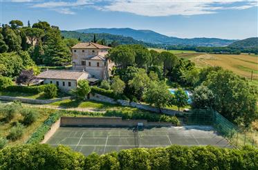 Exclusive historic property with pool and tennis court