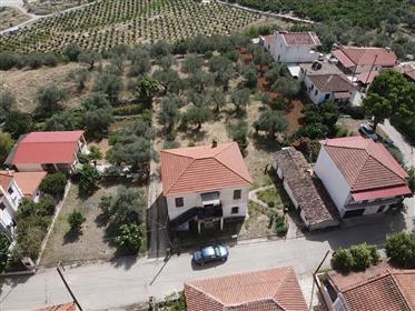 Village House 183 Sq.M. With A Plot 865 Sq.M. In Dimitropoulo Of Aegialia