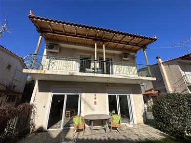 Two Maisonettes 140 Sq.M. At 80 Meters From The Beach Of Diakopto