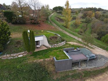Ekologiczny bungalow z basenem i tenisem