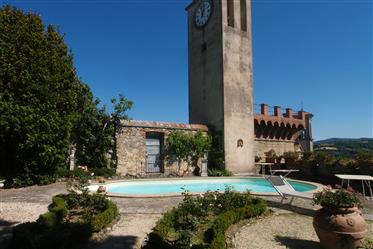  Seventeenth century town house with pool in historic centre of Monterchi,