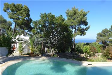 Villa with superb view  over the Saronic Gulf
