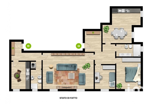 Verkauf Wohnung 170 m² - 3 Zimmer - Arenzano