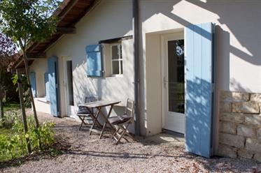 Ανακαινισμένο αγρόκτημα Bresse, Αρχική κύρια + 1 εξοχική κατοικία για ενοικίαση το καλοκαίρι ή καλά