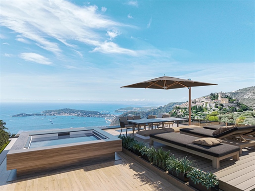 Luxury villa with panoramic sea view
